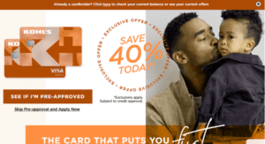 kohl's credit card payment mykohlscard benefits